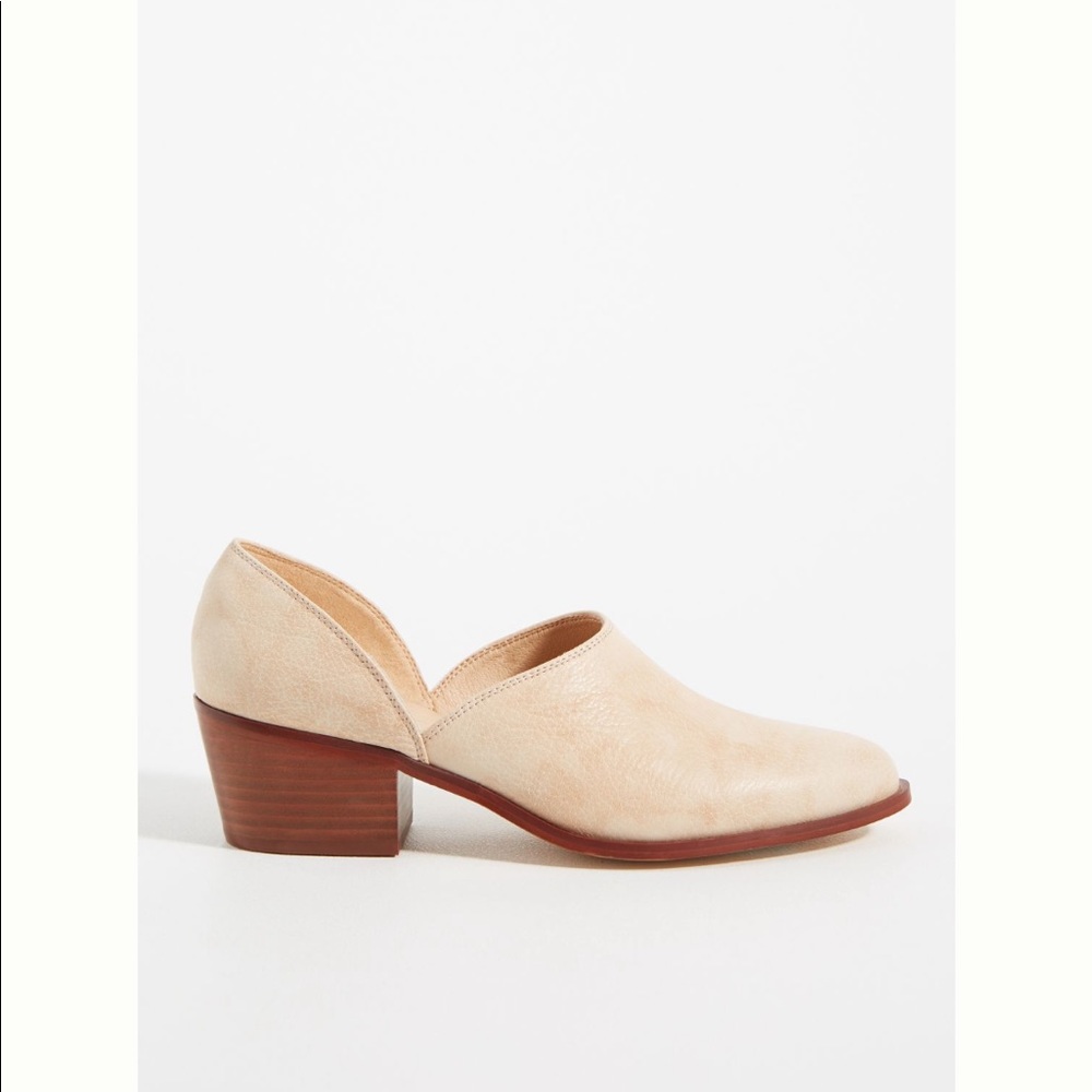✨ NWOB Anthropologie Abigail Side-Cut Shooties Sz 9